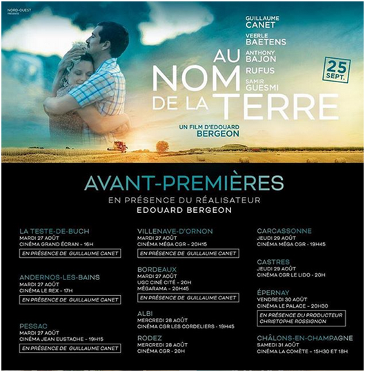 avant premieres aout