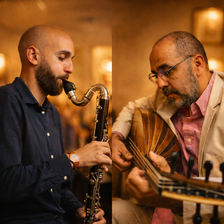 Musiciens sous lumière tamisée.png
